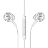 Samsung AKG 3.5mm Stereo Headset Headphones with Mic - White