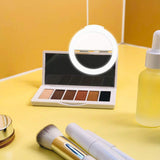 Selfie Ring Light USB Rechargeable Portable Clip-White