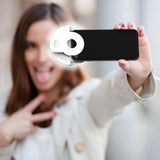 Selfie Ring Light USB Rechargeable Portable Clip-White
