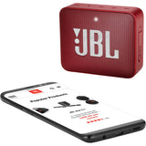 JBL GO2 Waterproof Portable Bluetooth Speaker Red